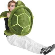 Set de 2 peluches de tortuga marina de peluche suave adorable, juguete de peluche y regalos perfectos para fiesta, decoración de habitación, decoraciones festivas