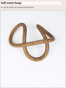 3 قطع إطارات تطريز خشبية بنية مزخرفة على طراز قديم، متوفرة ب- 7 أحجام، مصنوعة من ABS و PVC مع خطافات معدنية للتعليق، مناسبة لديكور المنزل والجدران وزينة عيد الميلاد وعيد الهالوين، إكسسوارات للهاتف والحقيبة والملابس، ديكورات للمكتب والسرير، زينة معلقة للسيارة، تأتي مع 16 إبرة