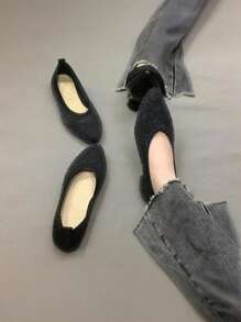 1 Pair Women's Casual Soft Bottom Loafers, Versatile Comfortable Flat Shoes For Work, Sightseeing, Commuting, Travel