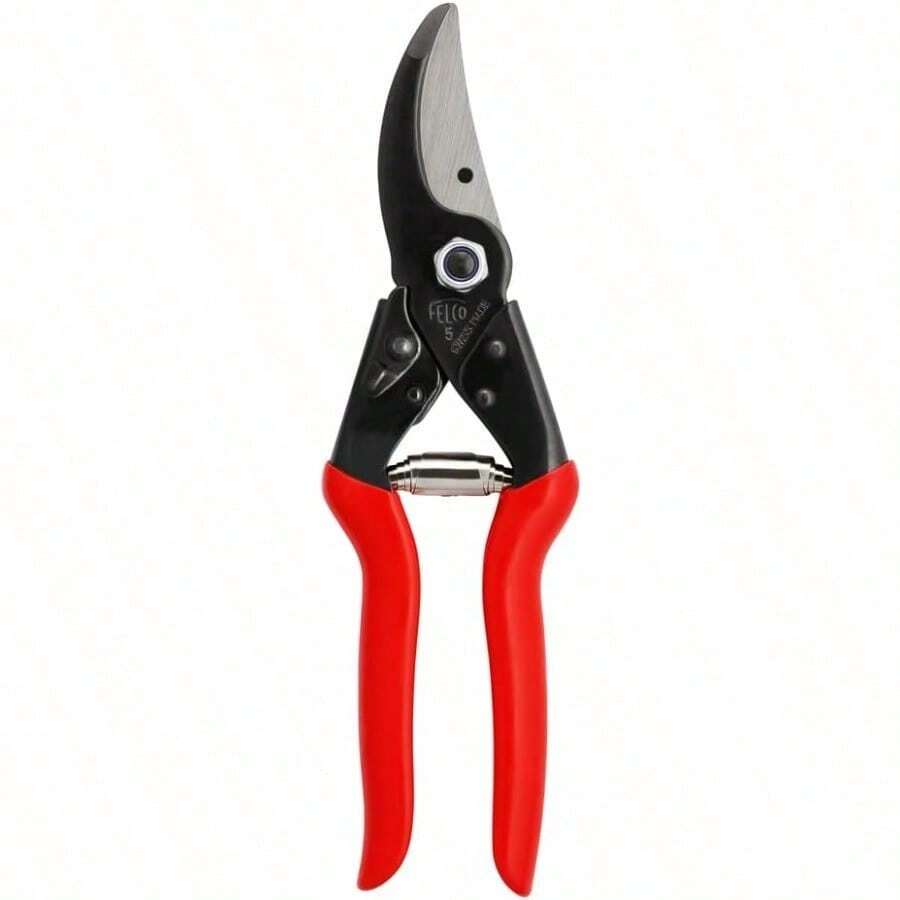 Felco Tijeras de podar F 5 Podadoras de jardín con una sola mano hechas en Suiza - Rojo- - Ver 1