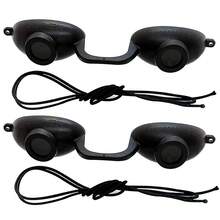 2 Pack EVO FLEX Sunnies Flexible Tanning Bed Goggles UV Eye Protection Glasses ( - 1 - View 5