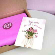 50 Mini Flyers Be You - Ready For Delivery 7x10cm - Blanco - Ver 2