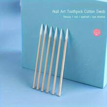 500-Pack Precision Nail Polish Removal Cotton Swabs - Portable, Clean Cotton Swab Heads For Manicures And Makeup - 500 - 查看 10