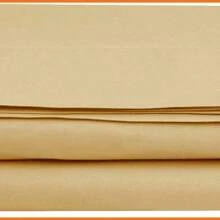 Luxury Flat Sheet ! - Set Of 4 1500 TC Flat Sheet, Twin/Twin XL Size, Gold