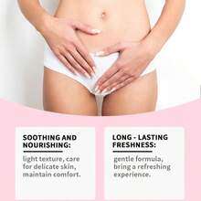 30毫升有机女性私处护理油 - 平衡PH值 - 除臭 - 添加草莓精油，有效消除异味（淡香型）