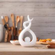 Figura de resina de estilo nórdico lujosa, decoración creativa para sala de estar, recibidor o gabinete, ideal como regalo de inauguración del hogar