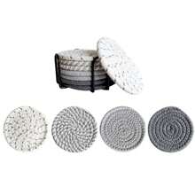 Absorberende onderzetters, minimalistische onderzetters, gevoerd met non-woven stof, geschikt voor salontafels, woonaccessoires, bars, cadeaus