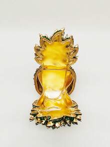 Mini Pineapple Shaped Crystal Evening Clutch, Luxury Fruit Design Party Handbag, Novelty Rhinestone Handheld Bag, Handmade Crystal/Diamond Clutch With Metal Chain, Suitable For Parties And Galas, Exquisite Gift Box Packaging, Makes A Great Gift - Multicolor - View 11