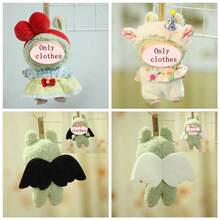 仅 1 件衣服（无娃娃），适合 17 厘米第一代/第二代/第三代娃娃衣服、替换服装、悬挂配件、连衣裙、帽子、套装 - 彩色 - 查看 6