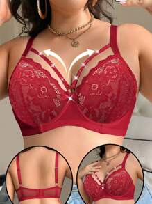Sujetador con aros cómodo y de moda para mujer de talla grande