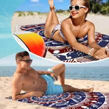 1 toalha de praia macia e confortável com estampa de flor de mandala, toalha de banho, altamente absorvente, secagem rápida, leve e portátil, ótimo presente para família, amigos, estudantes, cobertor personalizado com impressão digital, uso versátil para piquenique, camping, academia, toalha de presente especial