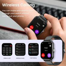 Z15 Multifunctional Smart Watch - Music, Calls, Messages, Step Tracking, Weather And More, Comes With Wireless Earbuds