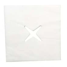 200 Pieces Of Soft Non-Woven Disposable Face Covers, Suitable For Massage Beds And Chairs, Tight Fit Design - Ideal Spa Facial Rest, White