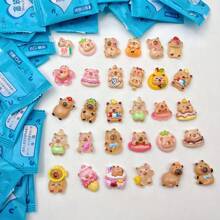 20/30 pièces Boîte cadeau surprise mignonne avec capybara aveugle/capybara, thème capybara emballage indépendant, convient pour les fêtes, anniversaires et cadeaux de vacances pour les personnes de 14 ans et plus. Bijoux de dessin animé, petits accessoires, très adaptés pour offrir des jouets et de petits cadeaux (les couleurs des sacs sont aléatoires)