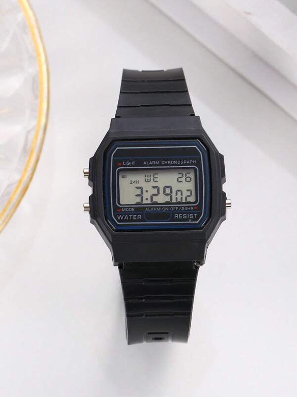 Men Watch Fashion LED Digital Watches Man Sports Military Wristwatches Vintage Silicone Wristband Electronic Clock