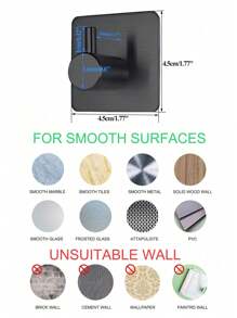 Gancio adesivo impermeabile in acciaio inossidabile resistente, gancio da parete per doccia, gancio adesivo per asciugamani da bagno e cucina. Gancio adesivo molto resistente, gancio in acciaio inossidabile impermeabile per appendere cappotti, cappelli, asciugamani, accappatoi - per bagno e camera da letto