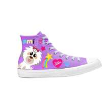 Tenis De Lara Campos amigos Bota  Niña Niño Hombre Mujer Moda Premium - Morado Violeta - Ver 3