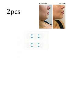 320 peças/280 peças/160 peças/120 peças/80 peças/40 peças Máscara Facial Instantânea de Levantamento e Firmeza - Máscara de Folha Elástica Impermeável Invisível, Para Papada e Pescoço, Emagrecimento Facial - Sem Álcool, Adequada para Todos os Tipos de Pele, Unissex