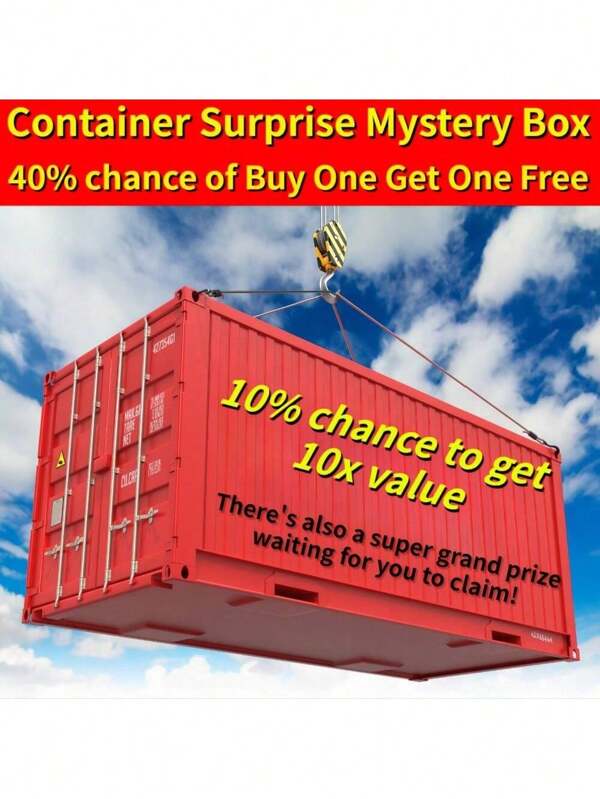 [40% Chance Of Buy One Get One Free] Surprise Mystery Box, Experience The Joy Of Relaxing And Marveling At Unique Random Items, The Perfect Gift For 2025  Goods Value!