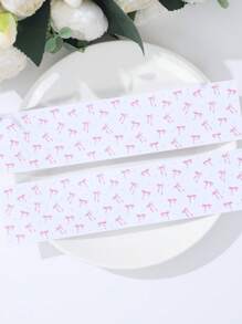 10/24 Stücke rosa Schleifenmuster Geburtstags Flaschenetiketten Aufkleber, rosa Schleifenthema Flaschenetiketten für Geburtstags-Baby-Dusche Geschlechts-Enthüllungs-Party Geschenkverpackung Aufkleber, Familien Feiertags-Party Gastgeschenke Heim Esszimmerdekoration, rosa Schleifenwasser Flasche Geschenkverpackung Aufkleber, Geschenkverpackung Zubehör, Geburtstags Party Dekorationen, Geburtstag Party Zubehör, Party Gastgeschenke