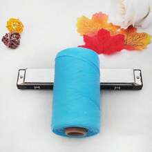 1 Rollo / 300m / 145g / 3mm de Ancho Hilo de papel de rafia para manualidades hechas a mano como sombreros, bolsos, pantallas de lámpara (Nota: Los productos hechos de papel de rafia son artesanías. No se pueden lavar.)