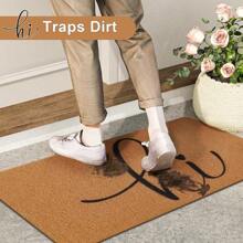Hi Door Mat Outdoor Indoor Welcome Mats NonSlip Durable Welcome Door Mat Outdoor For Front Door Entrance Resist Dirt Easy To Clean 17 X 30