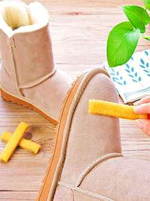 1/2 Set Velvet Shoe Cleaner Rubber Eraser - Non-Electric Stain Remover For Sneakers, Clothing, Glass, Walls, Floors, And Furniture - Multi-Functional Dry Cleaning Wiping Tool For Gentle Fabric Care.