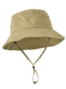 1 Pieza Sombrero de cubo con protección solar UPF para niños pequeños, sombreros de verano suaves y ligeros como una nube para niños y niñas de 2 a 9 años para la playa