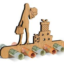 Original Birthday Money Gifts, Wooden-Game Consoles, Graduation, Shopping, Gifts, Valentine's Day, Fishing And Other Theme Wallet Gifts-Game Controller Gifts-Wooden Gifts-Gifts For Men And Women - Wood Color - View 10