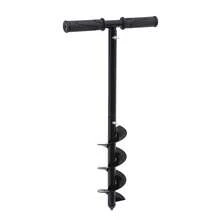 Hand Post Hole Digger Manual Fence Earth Auger Planter Borer W/ Non-Slip Handle - 1 - View 7