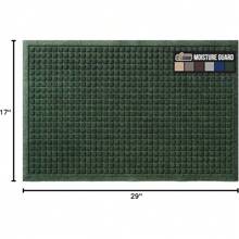 2025new-  Front Door Mat, Indoor Outdoor Ultra Absorbent Moisture Guard Doormat, Absorbs  To 1.7 Cs Of Water, Stain And Fade Ristant, Rubber Backing Doormats, Captur Dirt, 29x17 Green