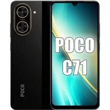 Celular Xiaomi POCO C71 Dual SIM de 128GB 4GB RAM de 6.88" 32MP 8MP - (Global) - Preto - Visão 1