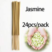 24/73/170 piezas Varitas de incienso aromáticas, multiolor para uso doméstico, aromaterapia, yoga, interior y oficina, ambientador y eliminador de olores