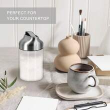 Glass Sugar Dispenser With Pour Spout, Weighted Pourer, Coffee Bar Accessories For Coffee, Tea And Baking - 1 - View 5