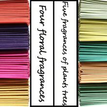 24/73/170 piezas Varitas de incienso aromáticas, multiolor para uso doméstico, aromaterapia, yoga, interior y oficina, ambientador y eliminador de olores