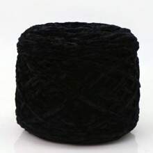 1 Stück 200g Chenillegarn 6mm dick, handgemachtes DIY Gehäkeltes Samt-Effektgarn für Stricken, Schals, Mützen, weiche Decken