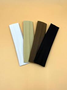 20pcs Women's Fashion Sports Headbands,Headbands For Women Non Slip,Headband,Multicolor,Sporty, Stretchy & Sweat - Wicking; Yoga, Hair Accessories, Random, Non - Slip Fashion Sports Hair Bands,1/2/4/6/8/10/12 Pcs Soft Cloth Stretchy Headbands For Workout, Yoga, Running