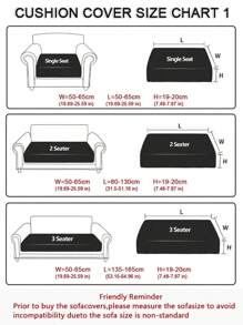 1PC Jacquard Elastic Sofa Cushion Cover Santi-Dirty Modern Couch Cover Slipcovers Simple Style Sofas Set For Living Room Bedroom Outdoor Sofa Protective Cover L Shape Sofa Cover Combination Chaise Longue Sectional Couch Cover Cushion Covers Home Decoration Seats Sofa Universal All Seasons