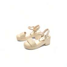 Women Platforms & Wedge Sandals - Beige - View 4