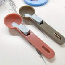 1 colher de sorvete flexível de PP, colher para sorvete doméstica, ferramenta de cozinha faça você mesmo para fazer bolinhas de frutas