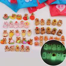 20/30 pièces Boîte cadeau surprise mignonne avec capybara aveugle/capybara, thème capybara emballage indépendant, convient pour les fêtes, anniversaires et cadeaux de vacances pour les personnes de 14 ans et plus. Bijoux de dessin animé, petits accessoires, très adaptés pour offrir des jouets et de petits cadeaux (les couleurs des sacs sont aléatoires)