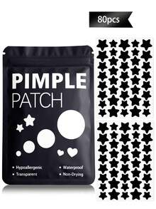 352 szt. plastrów w kształcie gwiazdek, okrągłe plastry, osłona twarzy - bezzapachowe, parabenowe - unisex dla dorosłych, kompatybilne ze wszystkimi typami skóry, bez zapachu, bez alkoholu, bez składników, delikatne i niedrażniące, stosowane do dekoracji twarzy, zakrywające trądzik i niedoskonałości za pomocą uroczych naklejek, zabawne naklejki z kreskówek, wodoodporne i odporne na pot mini naklejki, odpowiednie na imprezy, do biur i inne okazje z uroczymi naklejkami