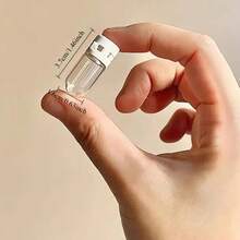 5/10 件 2ml 透明旅行瓶，耐用坚固的储存瓶，空的可再填充容器，带翻盖防漏，适用于乳液、精油