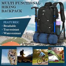 NEWHEY HIking Backpack Camping Backpacks With Shoe Compartment & Wet Pocket Lightweight Travel Daypack For Men Women Hiking Bags For Outdoor Sport Climbing Camping Touring