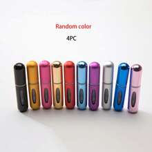 4 chai xịt nước hoa 5ml có thể nạp lại, bình xịt nước hoa mini cầm tay bằng nhôm (Màu ngẫu nhiên) - Nhiều màu - Xem 15