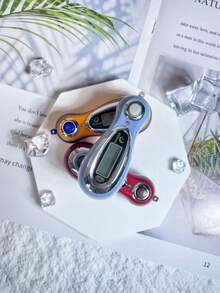 1 pieza Contador de anillo digital, estilo árabe de Oriente Medio, práctico contador de anillo de dedo para meditación, oración, yoga, ejercicio, alivio del estrés - Multicolor - Ver 6