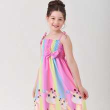 Children's Dress With Giraffe, Mother And Daughter,  Model - 羅莎 - 查看 5