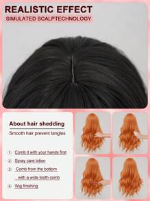 XYUNMI Retro Natural Black Short Curly Bob Wig 16 Inch With Bangs Water Wave Wig Easy To Care Breathable Fluffy Natural Women's Heat Resistant Synthetic Fiber Wig Suitable For Daily Wear Holiday Party Wig Cosplay Halloween Fashion Wig