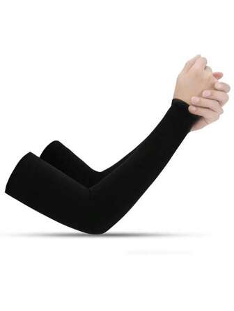 1 对男女通用户外运动臂套，适合夏季日常外出、户外旅行、运动和聚会