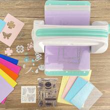 Manual Die Cutting Embossing Machine 9" Opening For Art Craft Scrapbooking - Multicolor - View 4